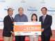 Vice Chairman of Shun Hing Group, Mr. David Mong (left), and the President of Panasonic Corporation, Mr. Kazuhiro Tsuga (right), presented the Ninki Denki Cash Coupon to the Grand Prize winner.